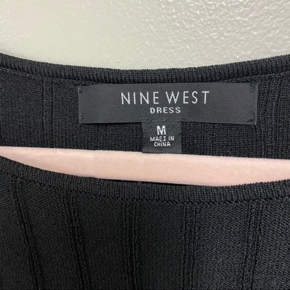 Nine West Zig Zag Knit Dress - Picture 3 of 7
